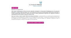 Desktop Screenshot of cliniquefocus.com